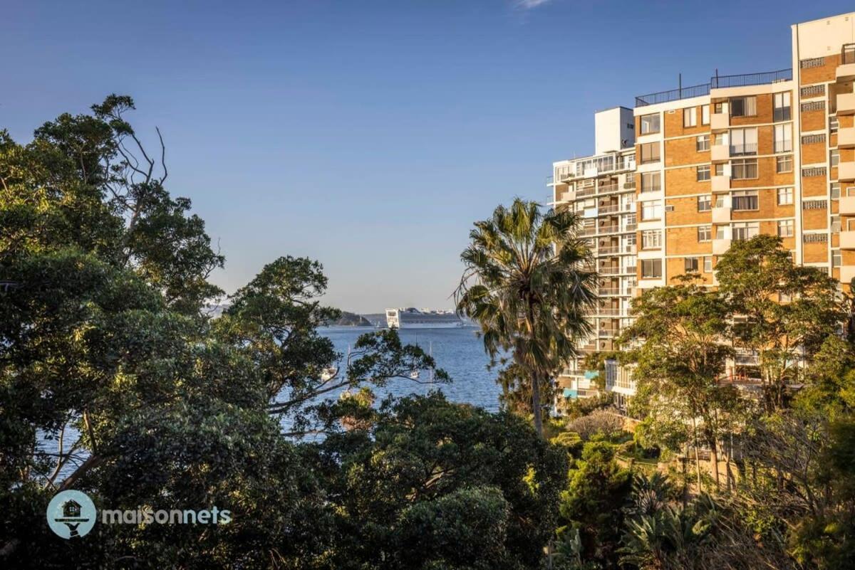 Studio Apt With Parking Balcony & Water Views Sidney Exterior foto