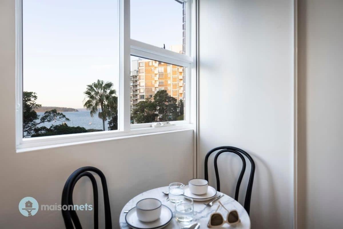 Studio Apt With Parking Balcony & Water Views Sidney Exterior foto
